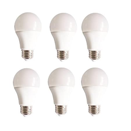 Brightlight 10W LED A19 Filament Light Bulb Chrome, 6PK BR2945022